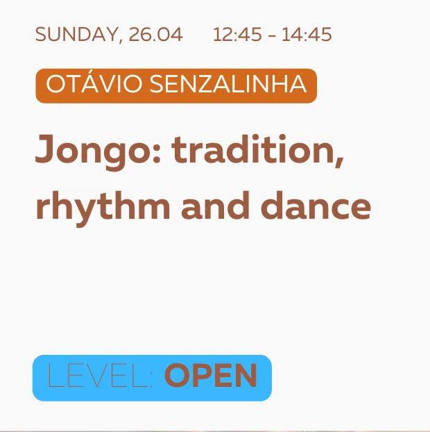 Otávio Senzalinha - Jongo: tradition, rhythm and dance
