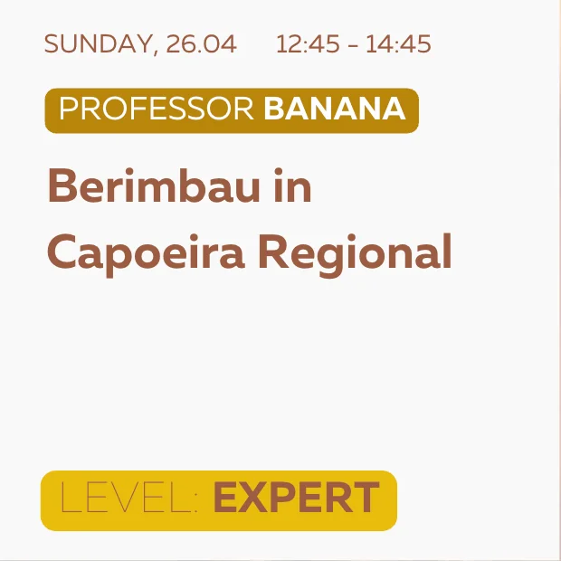 Professor Banana - Berimbau in Capoeira Regional