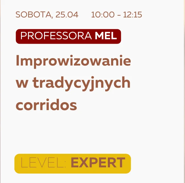 Professora Mel - Improwizowanie w tradycyjnych corridos