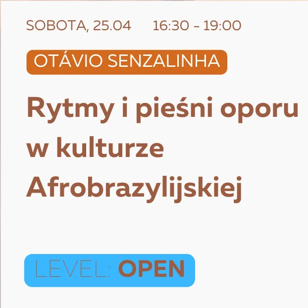 Otávio Senzalinha - Rytmy i pieśni oporu w kulturze Afrobrazylijskiej