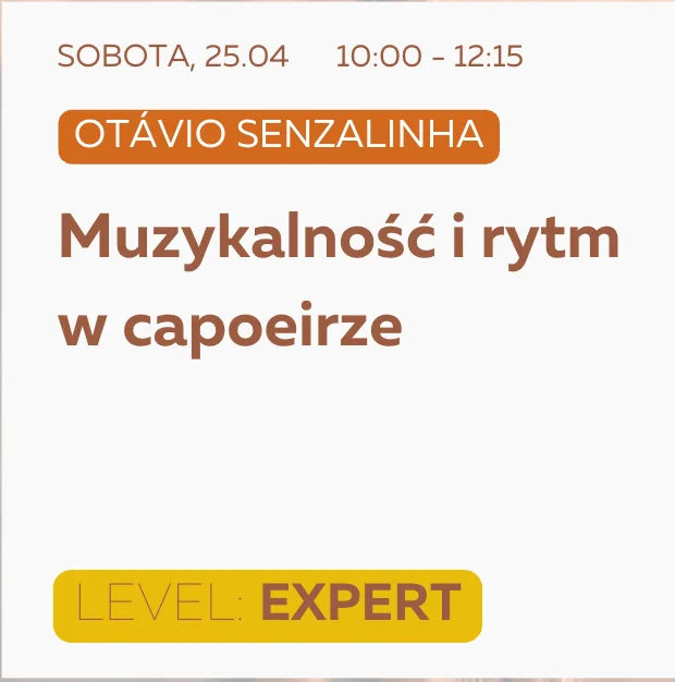 Otávio Senzalinha - Muzykalność i rytm w capoeirze
